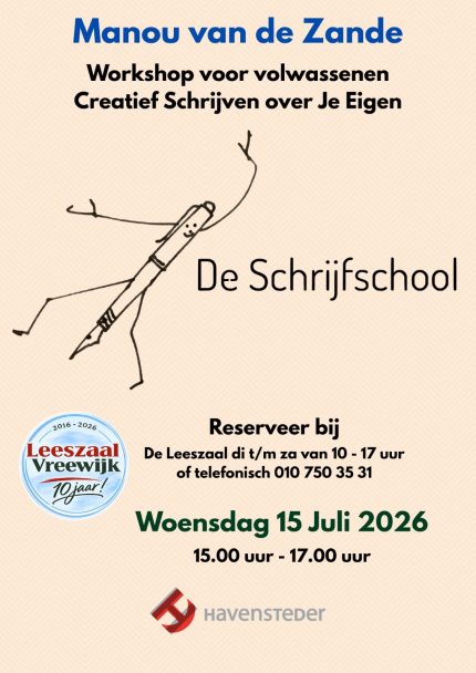 Workshop – Creatief Schrijven over Je Eigen