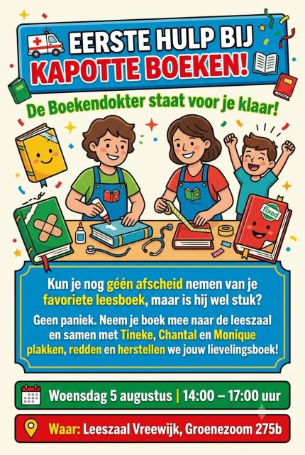 Eerste Hulp Bij Kapotte Boeken